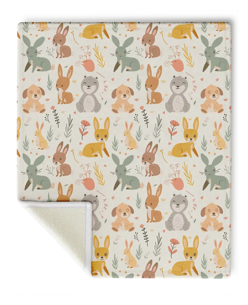 SUNSHERPA BLANKET_FLAT WRINKLED_WHITE_50X60