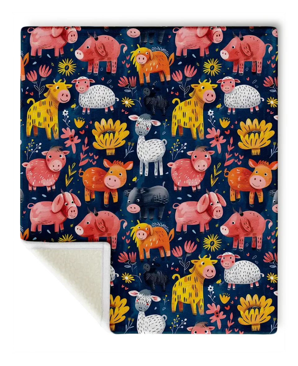 SUNSHERPA BLANKET_FLAT WRINKLED_WHITE_50X60