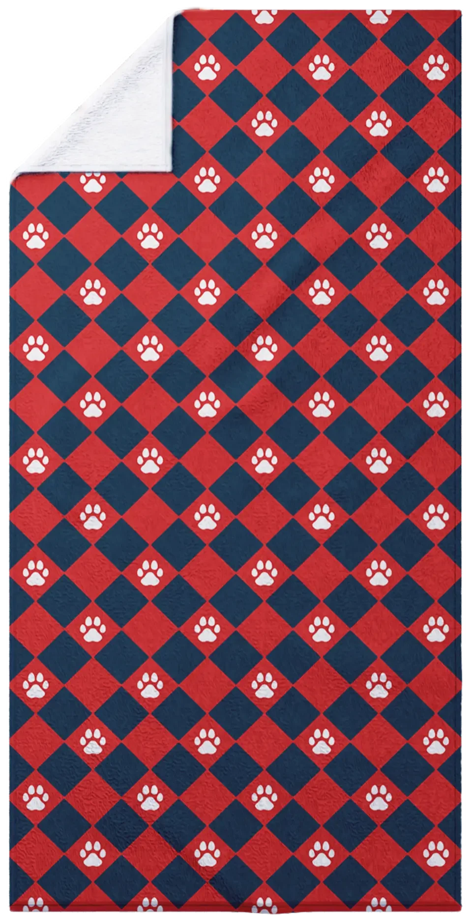 Checkered Paws - Patriotic