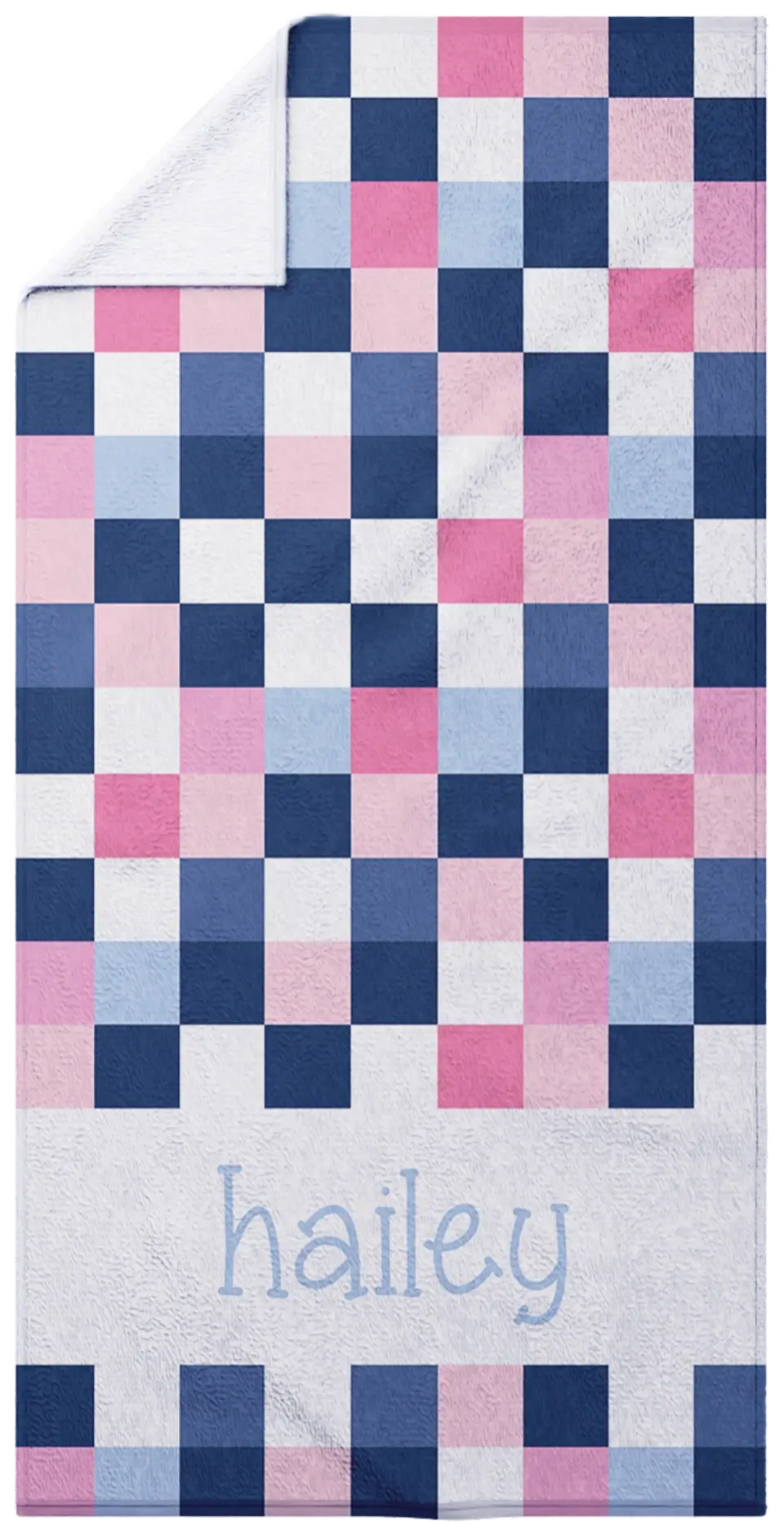 Checkerboard - Pink & Blue