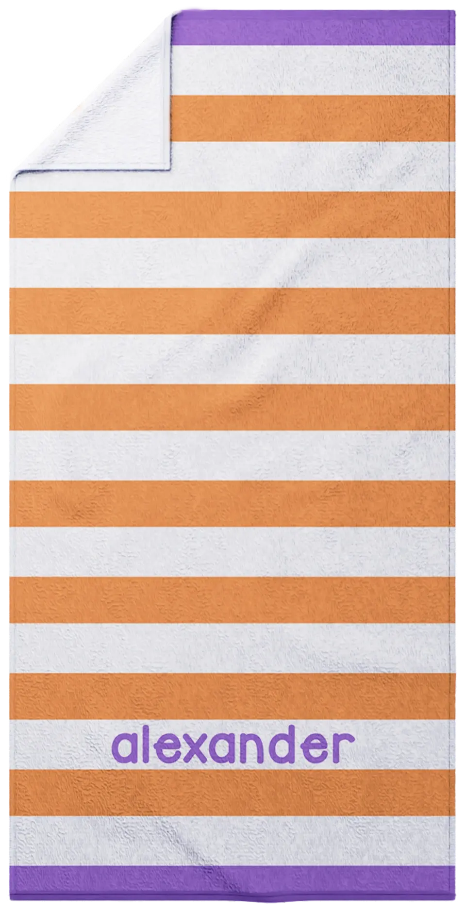 Stripes - Orange & Purple