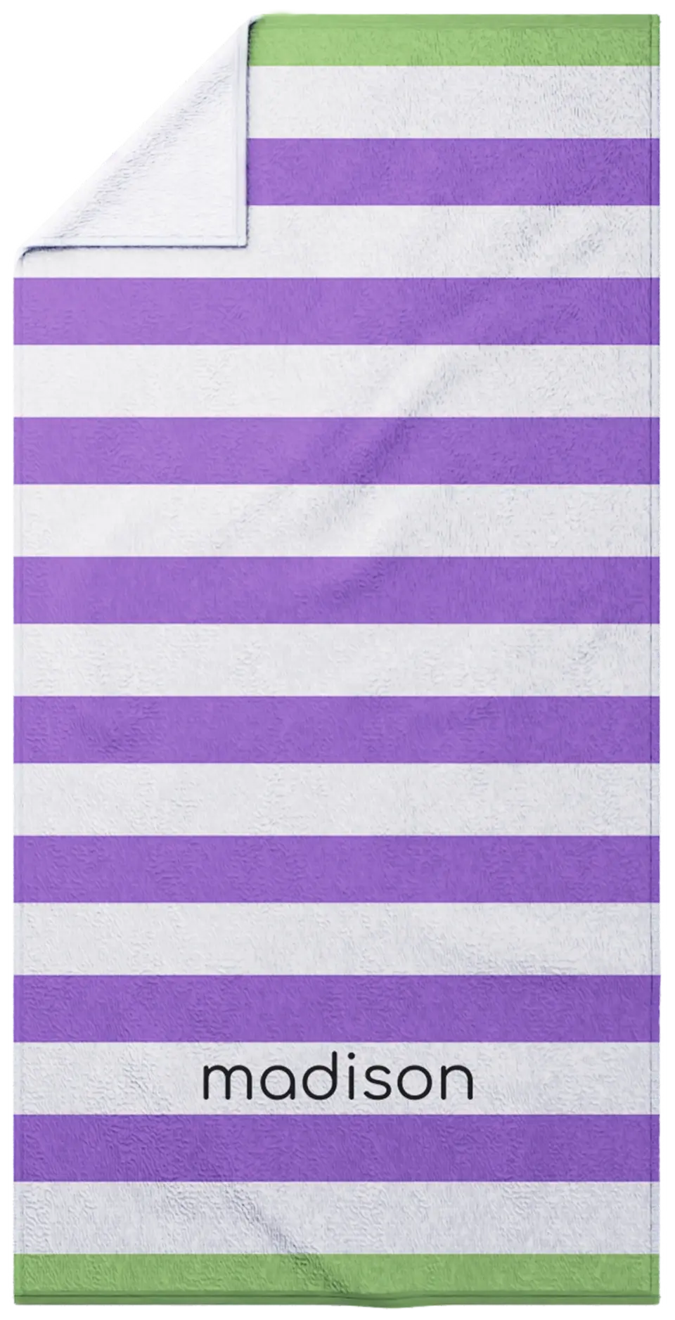 Stripes - Purple & Mint