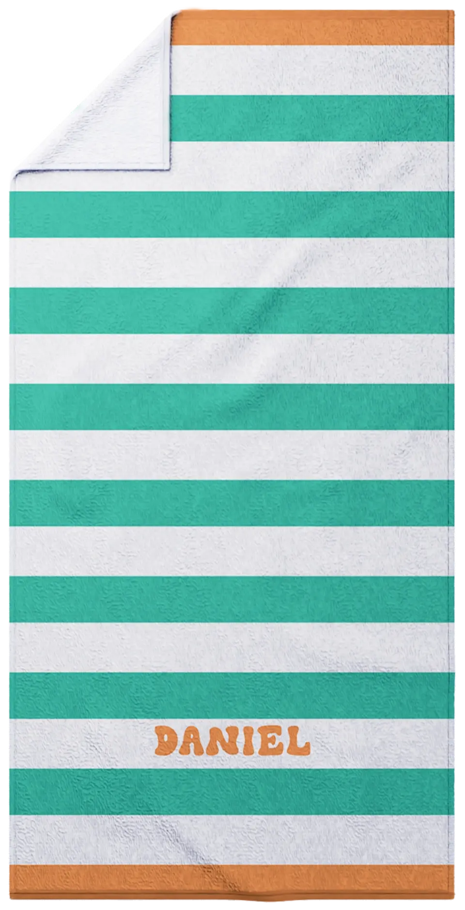 Stripes - Teal & Orange