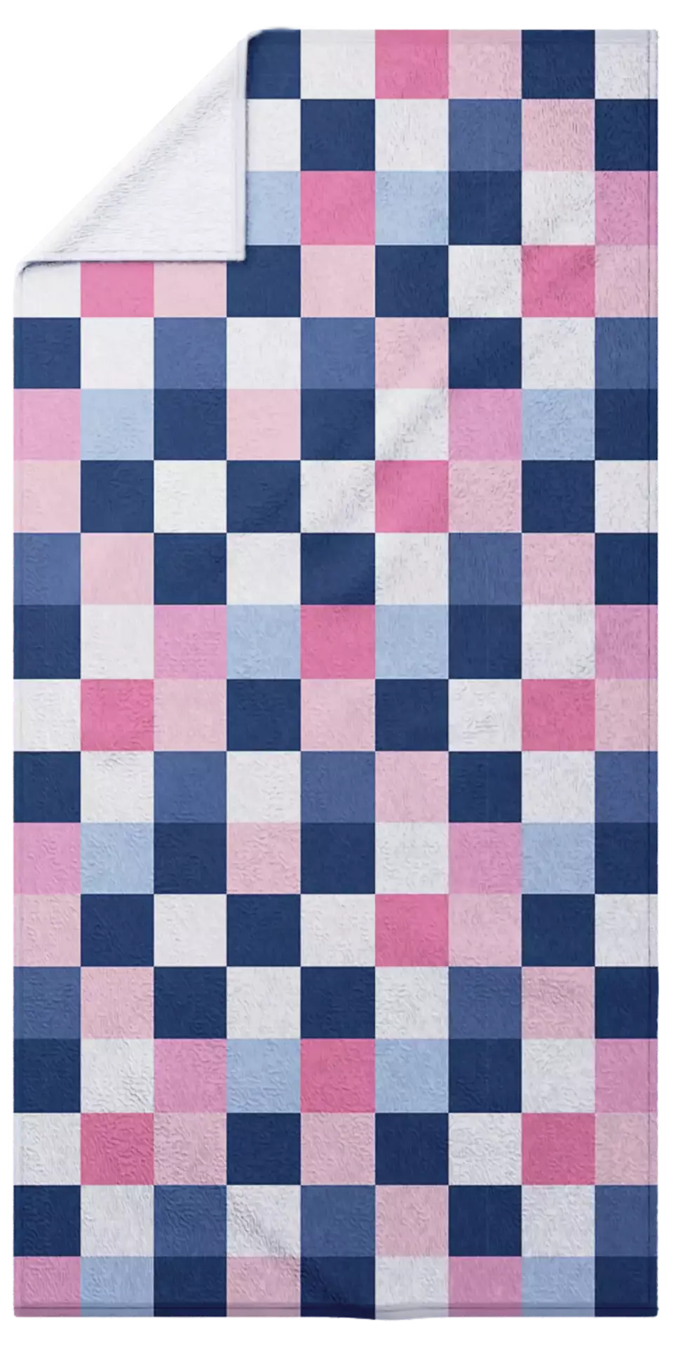 Checkerboard - Pink & Blue