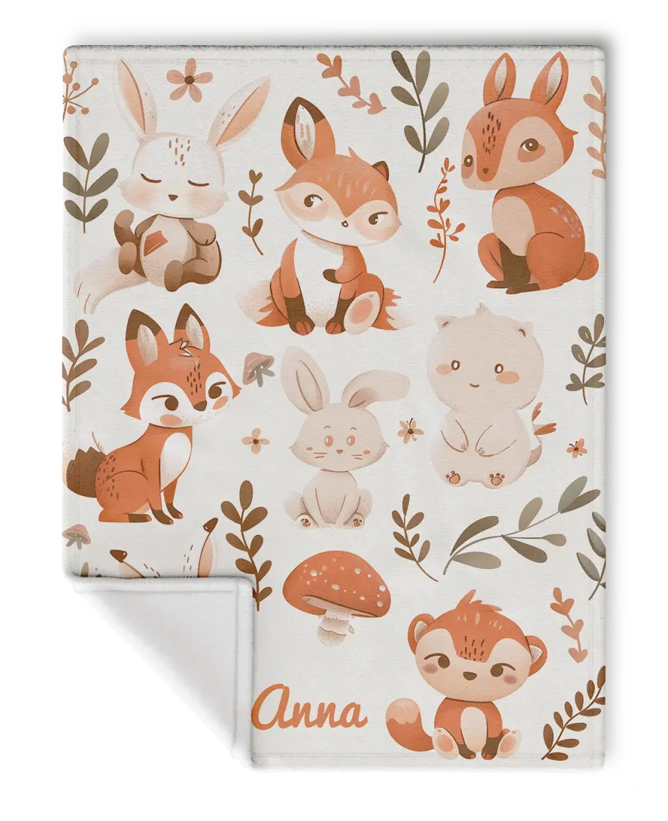 SunSillk Mock-Fox and the Hare-60x80-anna