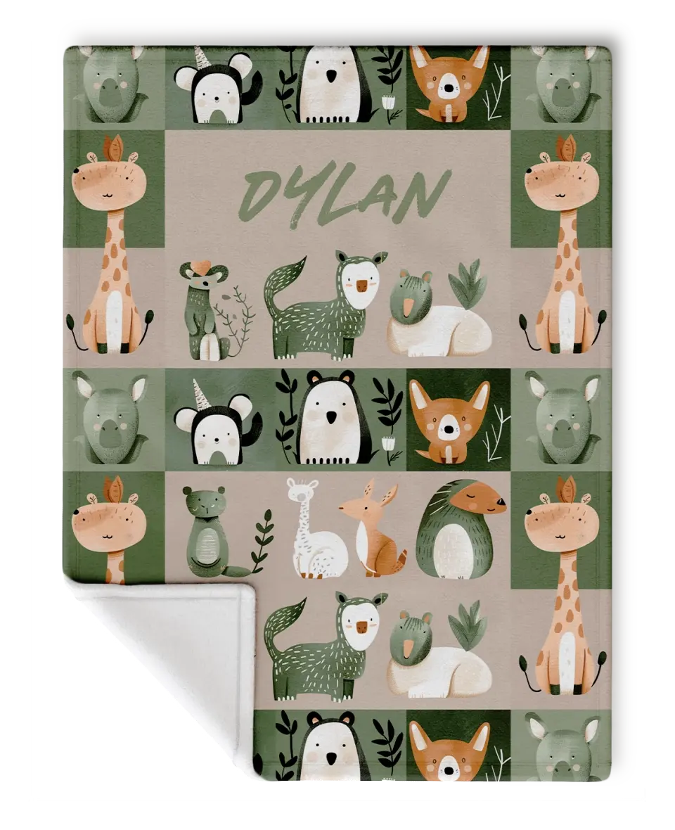 SunSillk Mock-Friends of the Savanna-60x80-Dylan