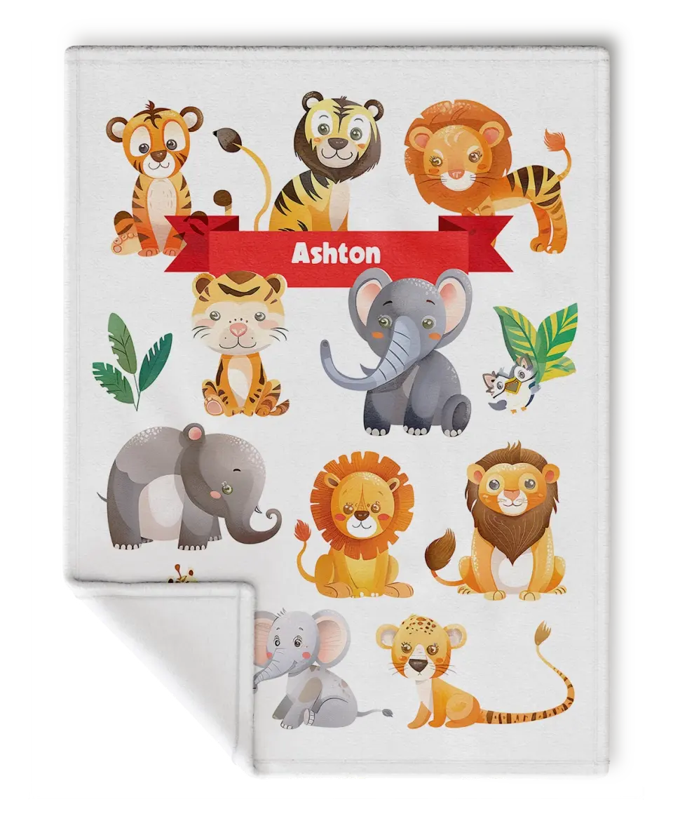 SunSilk Mock-Safari Babies-60x80-Ashton