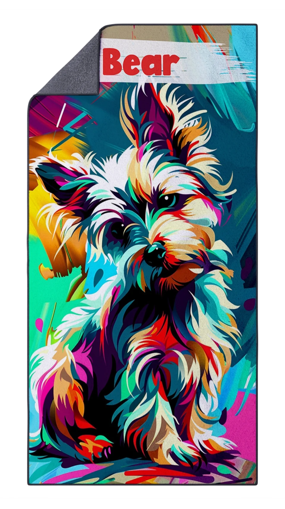 FiberDry-Mockup-Prismatic-Yorkie-Bear