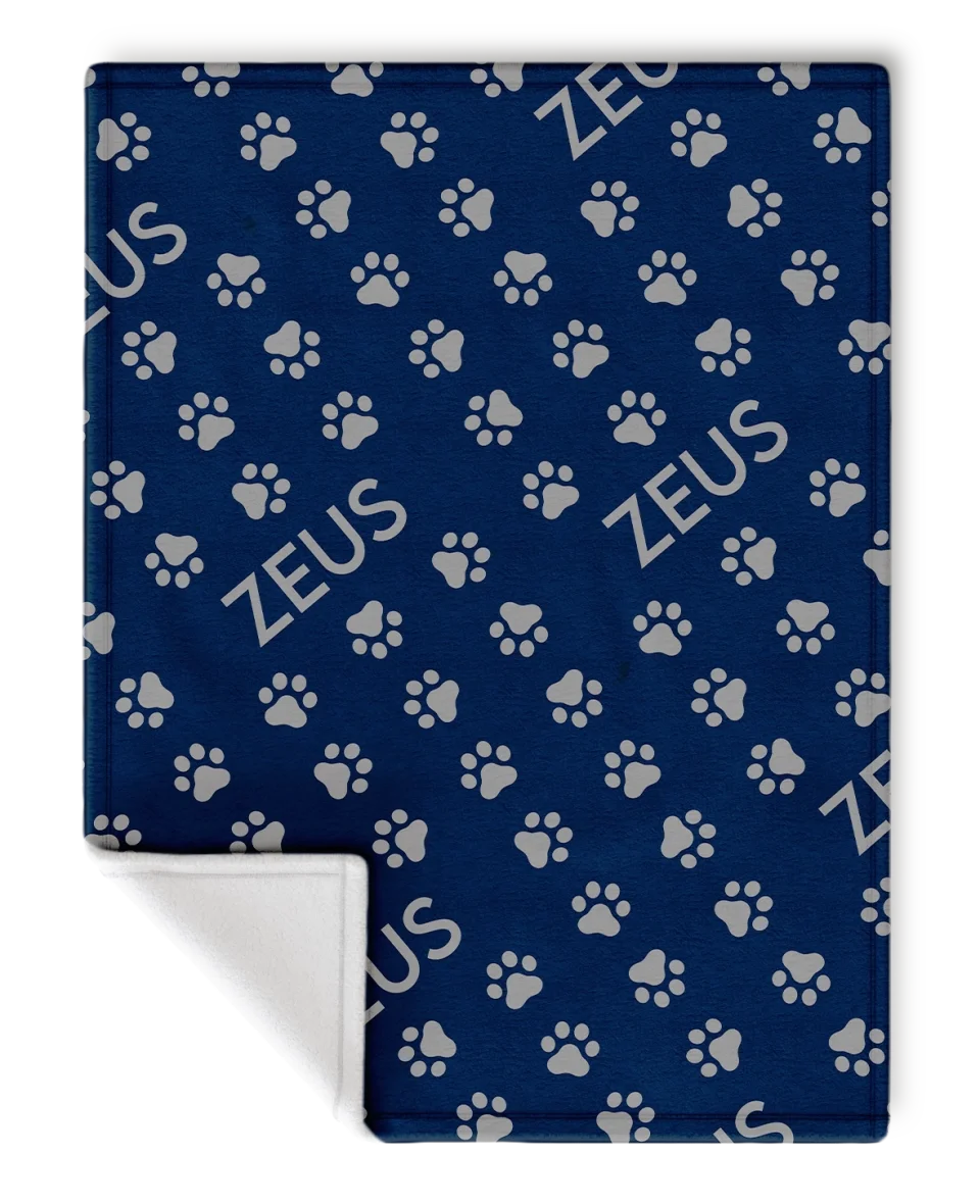 SunSilk Mock-Little Paws-Navy-30x40-Zeus