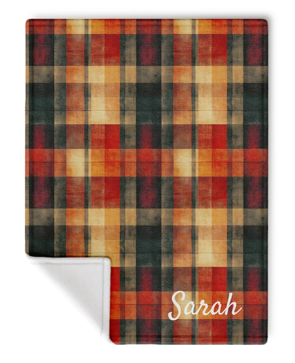 SunSilk Mock-30x40-Autumn Tartan-Sarah